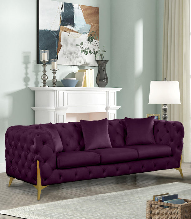 Kingdom Purple Velvet Sofa - Royal Furniture & Gifts (MI) - Multi Location
