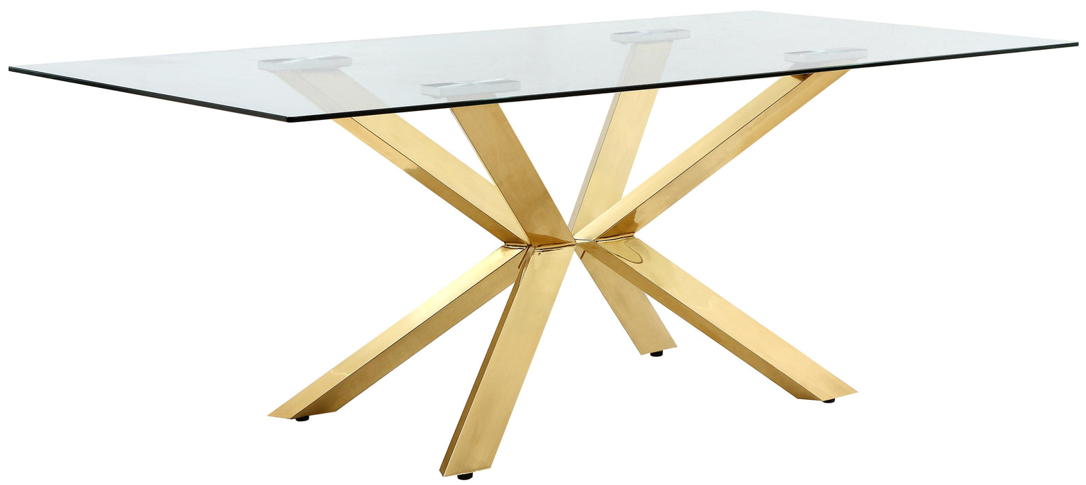 Capri Gold Dining Table - Royal Furniture & Gifts (MI) - Multi Location