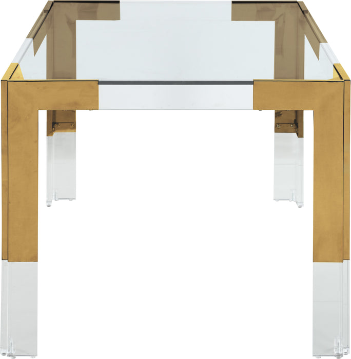 Casper Rich Gold Dining Table - Royal Furniture & Gifts (MI) - Multi Location