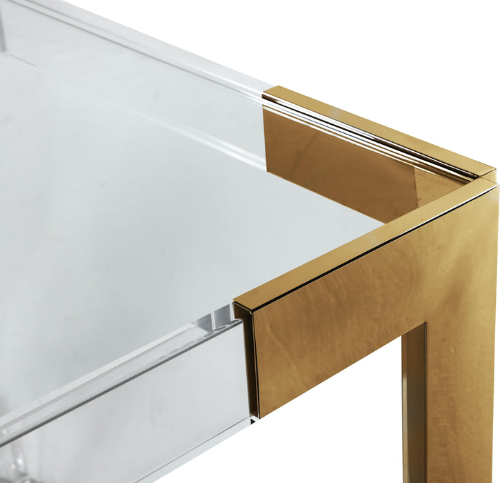 Casper Rich Gold Dining Table - Royal Furniture & Gifts (MI) - Multi Location