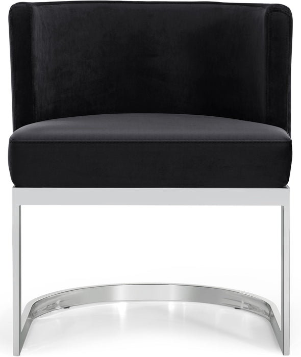 Gianna Black Velvet Dining Chair - Royal Furniture & Gifts (MI) - Multi Location