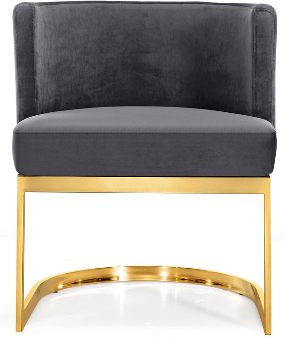 Gianna Grey Velvet Dining Chair - Royal Furniture & Gifts (MI) - Multi Location