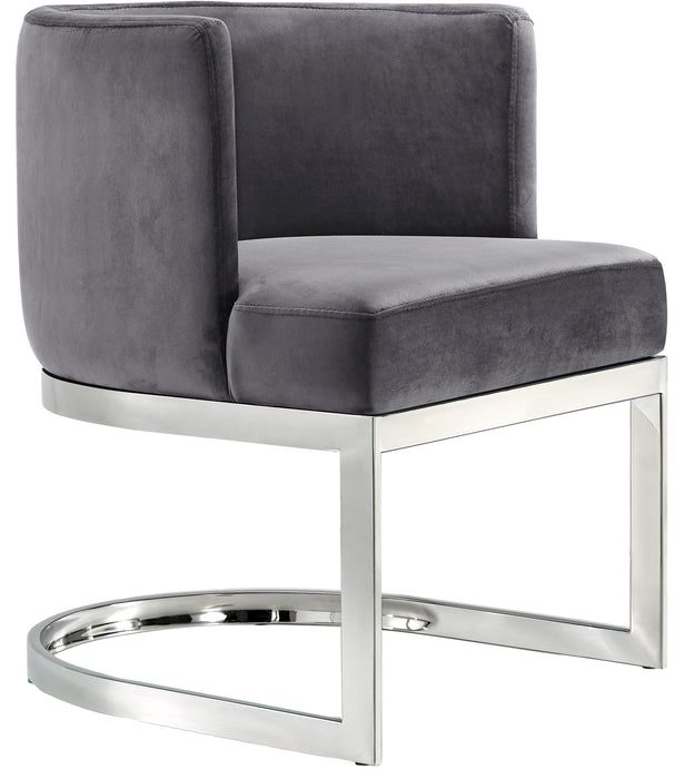 Gianna Grey Velvet Dining Chair - Royal Furniture & Gifts (MI) - Multi Location