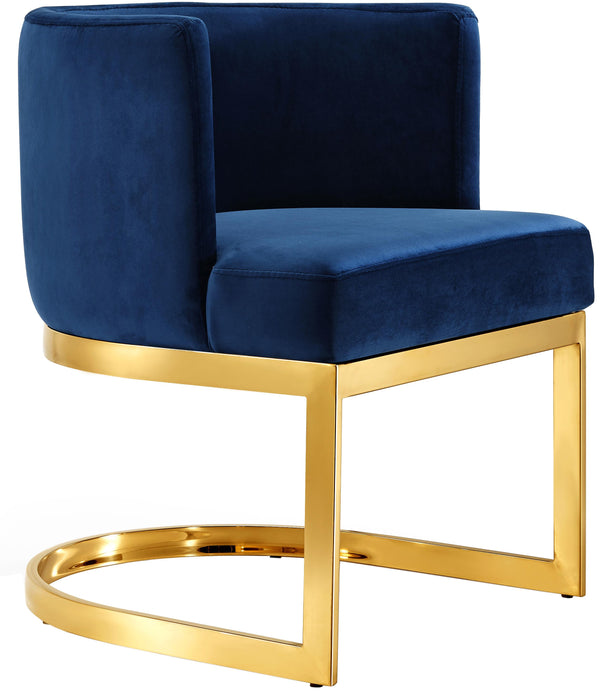 Gianna Navy Velvet Dining Chair - Royal Furniture & Gifts (MI) - Multi Location