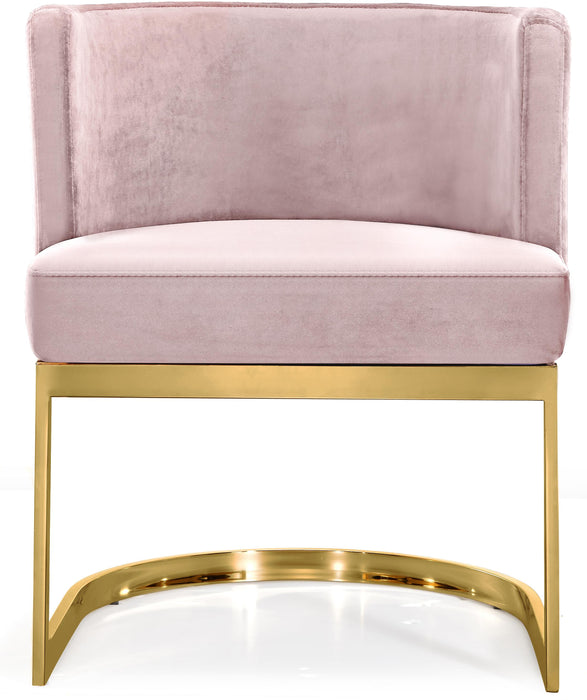 Gianna Pink Velvet Dining Chair - Royal Furniture & Gifts (MI) - Multi Location