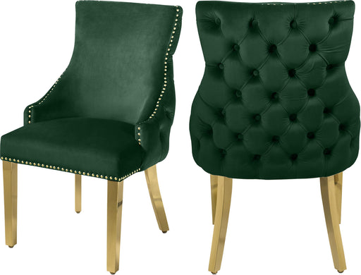 Tuft Green Velvet Dining Chair - Royal Furniture & Gifts (MI) - Multi Location