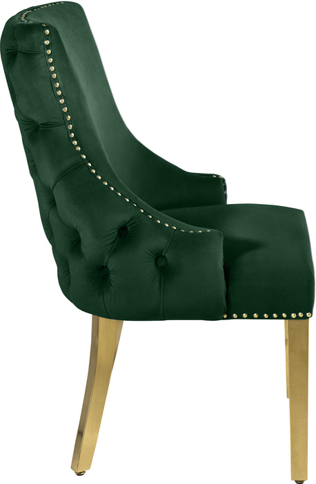 Tuft Green Velvet Dining Chair - Royal Furniture & Gifts (MI) - Multi Location