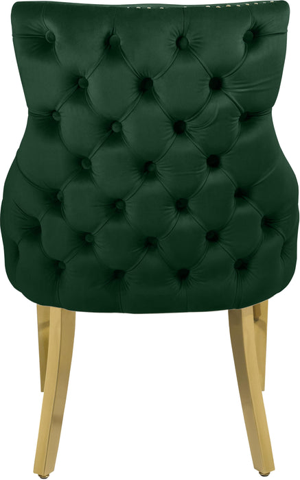 Tuft Green Velvet Dining Chair - Royal Furniture & Gifts (MI) - Multi Location