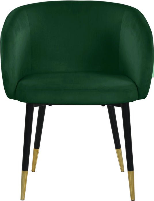 Louise Green Velvet Dining Chair - Royal Furniture & Gifts (MI) - Multi Location