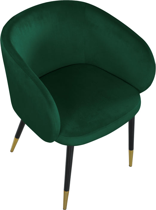 Louise Green Velvet Dining Chair - Royal Furniture & Gifts (MI) - Multi Location
