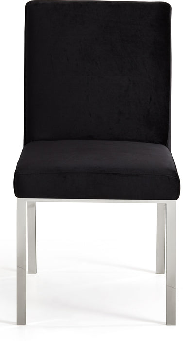 Opal Black Velvet Dining Chair - Royal Furniture & Gifts (MI) - Multi Location