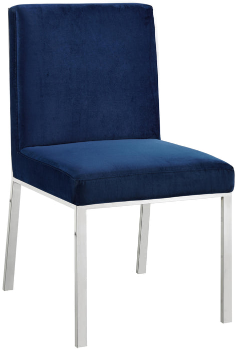 Opal Navy Velvet Dining Chair - Royal Furniture & Gifts (MI) - Multi Location