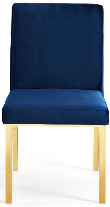 Opal Navy Velvet Dining Chair - Royal Furniture & Gifts (MI) - Multi Location