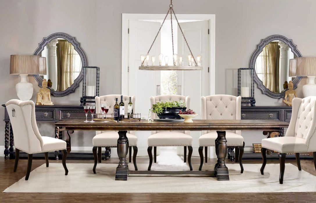 Suri Cream Velvet Dining Chair - Royal Furniture & Gifts (MI) - Multi Location