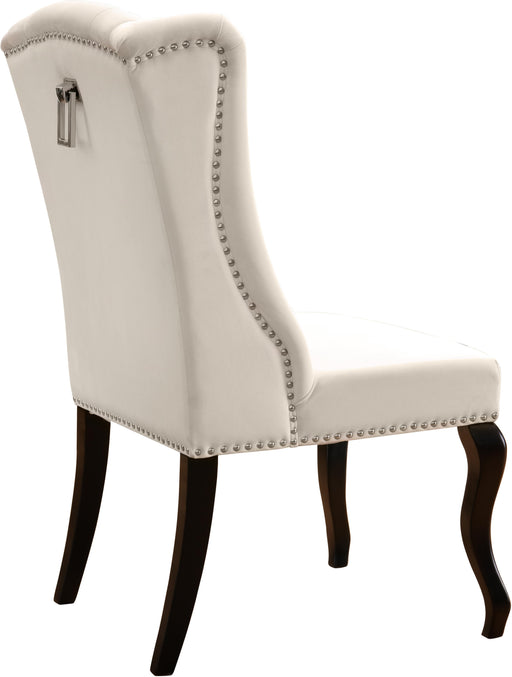 Suri Cream Velvet Dining Chair - Royal Furniture & Gifts (MI) - Multi Location