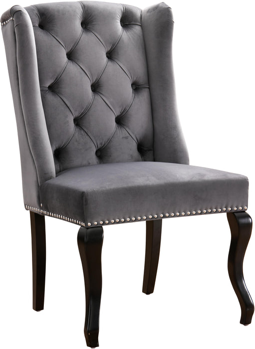 Suri Grey Velvet Dining Chair - Royal Furniture & Gifts (MI) - Multi Location