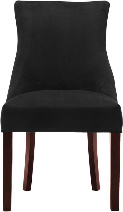 Hannah Black Velvet Dining Chair - Royal Furniture & Gifts (MI) - Multi Location