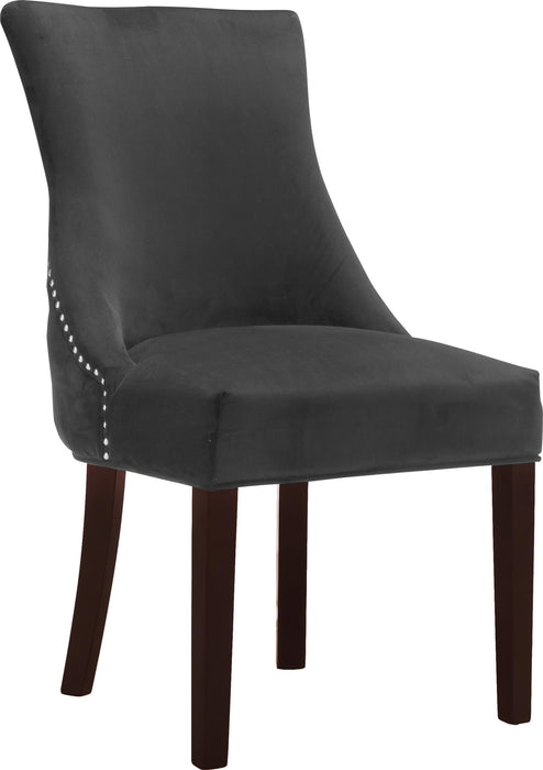 Hannah Grey Velvet Dining Chair - Royal Furniture & Gifts (MI) - Multi Location