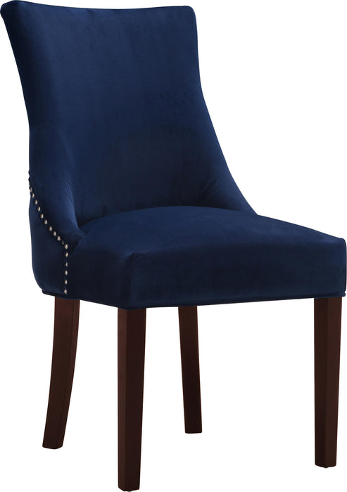 Hannah Navy Velvet Dining Chair - Royal Furniture & Gifts (MI) - Multi Location