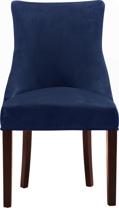 Hannah Navy Velvet Dining Chair - Royal Furniture & Gifts (MI) - Multi Location