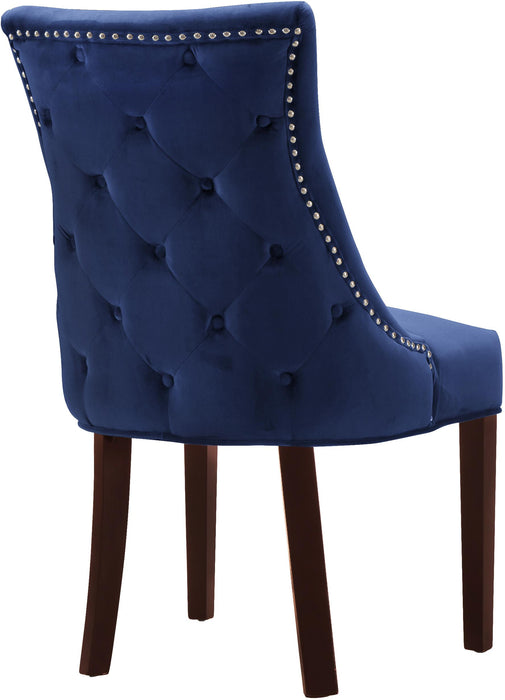 Hannah Navy Velvet Dining Chair - Royal Furniture & Gifts (MI) - Multi Location