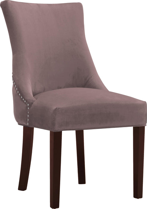 Hannah Pink Velvet Dining Chair - Royal Furniture & Gifts (MI) - Multi Location