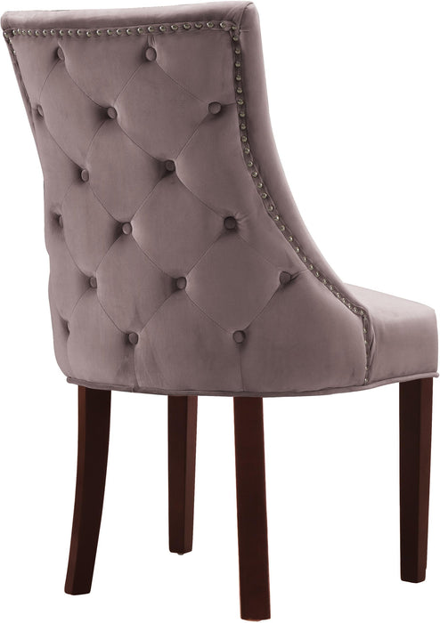 Hannah Pink Velvet Dining Chair - Royal Furniture & Gifts (MI) - Multi Location