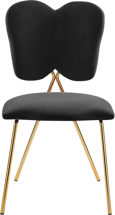 Angel Black Velvet Dining Chair - Royal Furniture & Gifts (MI) - Multi Location