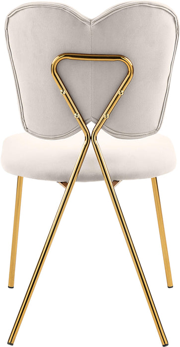 Angel Cream Velvet Dining Chair - Royal Furniture & Gifts (MI) - Multi Location