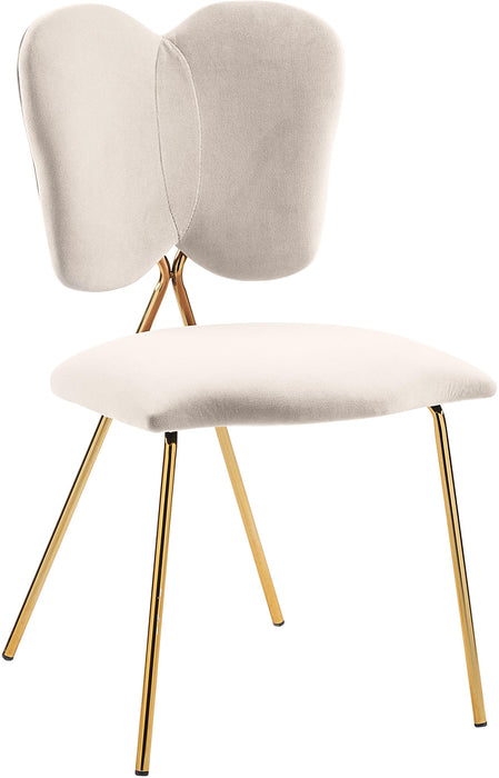 Angel Cream Velvet Dining Chair - Royal Furniture & Gifts (MI) - Multi Location