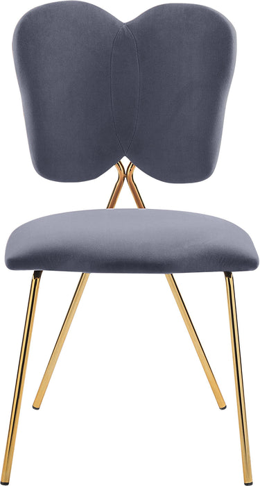 Angel Grey Velvet Dining Chair - Royal Furniture & Gifts (MI) - Multi Location