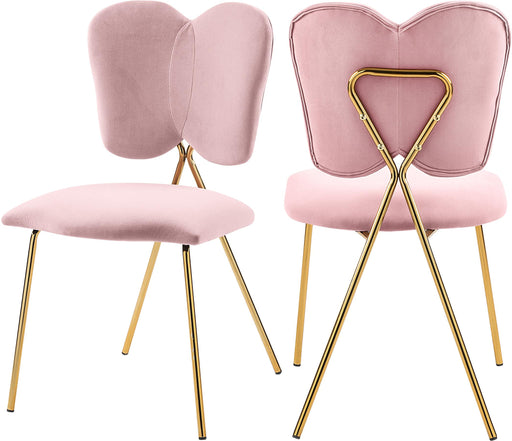 Angel Pink Velvet Dining Chair - Royal Furniture & Gifts (MI) - Multi Location
