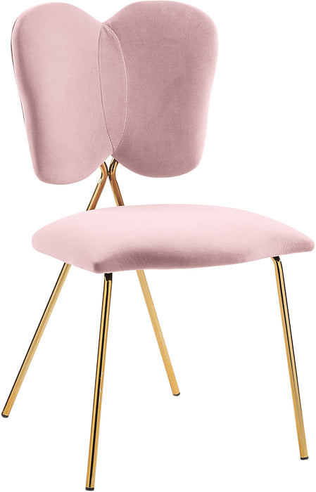 Angel Pink Velvet Dining Chair - Royal Furniture & Gifts (MI) - Multi Location