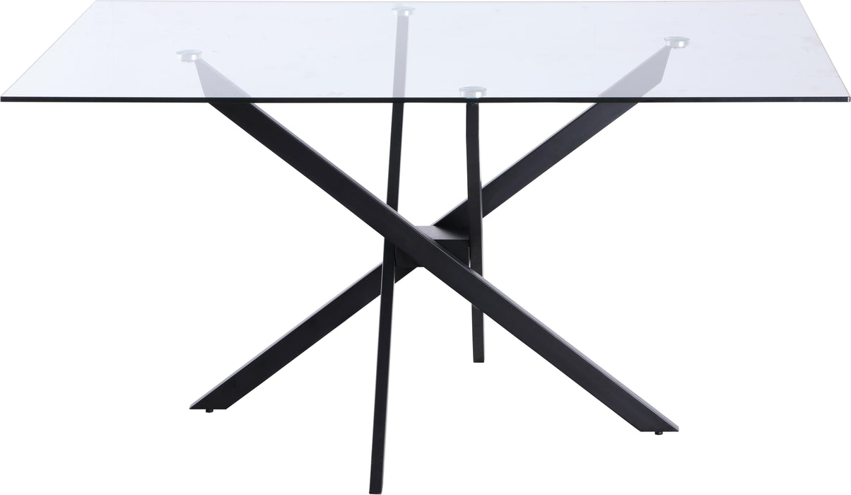 Xander Matte Black Dining Table - Royal Furniture & Gifts (MI) - Multi Location