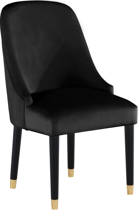 Omni Black Velvet Dining Chair - Royal Furniture & Gifts (MI) - Multi Location