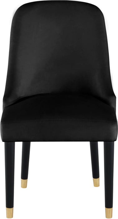 Omni Black Velvet Dining Chair - Royal Furniture & Gifts (MI) - Multi Location
