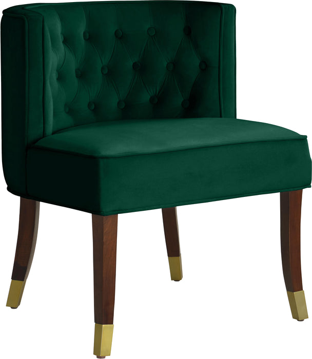 Perry Green Velvet Dining Chair - Royal Furniture & Gifts (MI) - Multi Location
