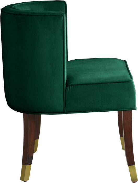Perry Green Velvet Dining Chair - Royal Furniture & Gifts (MI) - Multi Location