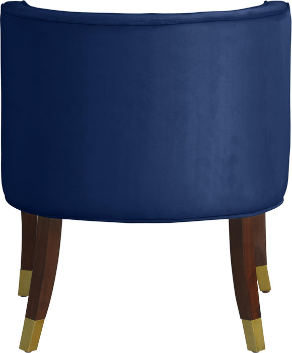 Perry Navy Velvet Dining Chair - Royal Furniture & Gifts (MI) - Multi Location