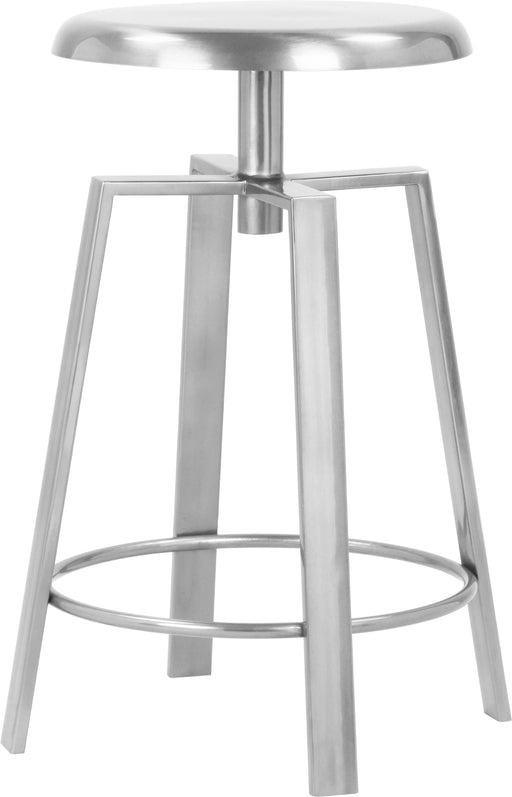 Lang Silver Counter/Bar Stool - Royal Furniture & Gifts (MI) - Multi Location