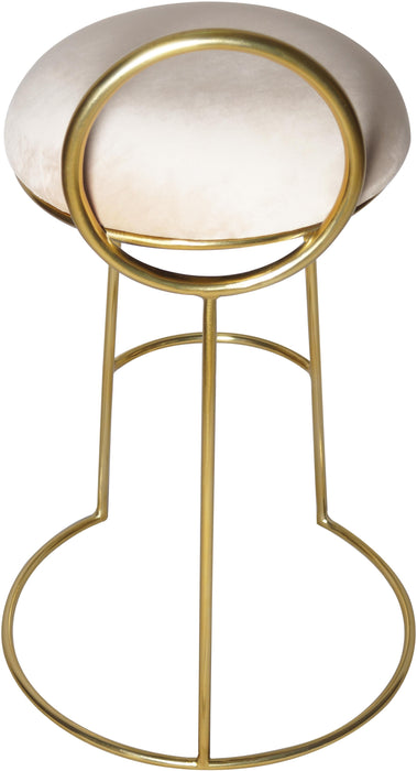 Ring Cream Velvet Counter Stool - Royal Furniture & Gifts (MI) - Multi Location