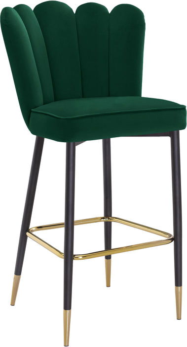 Lily Green Velvet Stool - Royal Furniture & Gifts (MI) - Multi Location