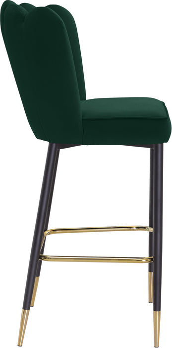 Lily Green Velvet Stool - Royal Furniture & Gifts (MI) - Multi Location