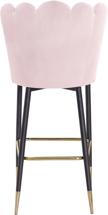 Lily Pink Velvet Stool - Royal Furniture & Gifts (MI) - Multi Location
