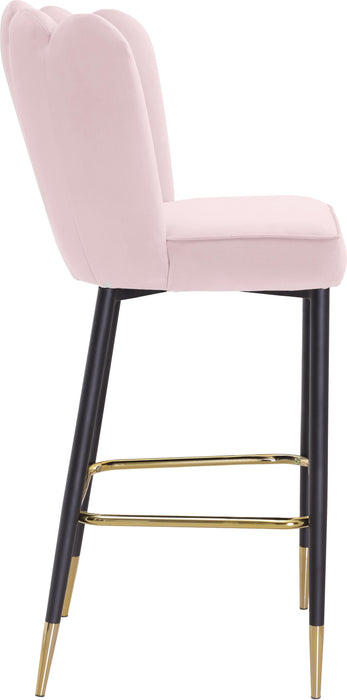 Lily Pink Velvet Stool - Royal Furniture & Gifts (MI) - Multi Location