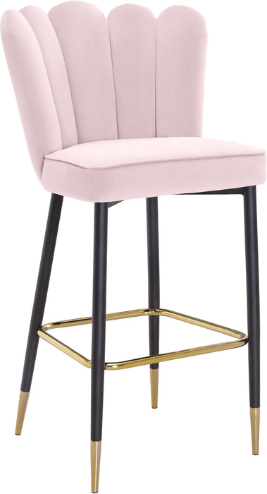 Lily Pink Velvet Stool - Royal Furniture & Gifts (MI) - Multi Location