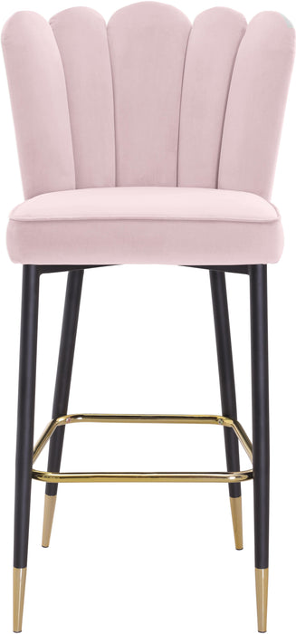 Lily Pink Velvet Stool - Royal Furniture & Gifts (MI) - Multi Location