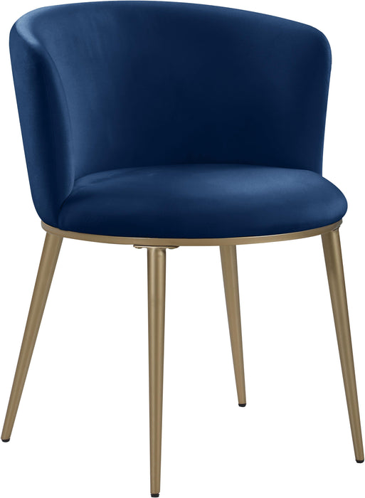Skylar Navy Velvet Dining Chair - Royal Furniture & Gifts (MI) - Multi Location
