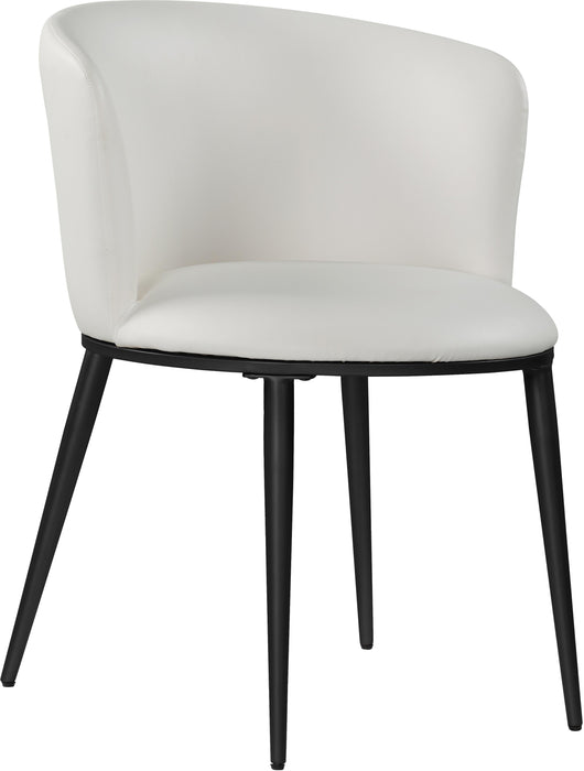 Skylar White Faux Leather Dining Chair - Royal Furniture & Gifts (MI) - Multi Location