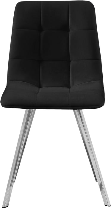 Annie Black Velvet Dining Chair - Royal Furniture & Gifts (MI) - Multi Location